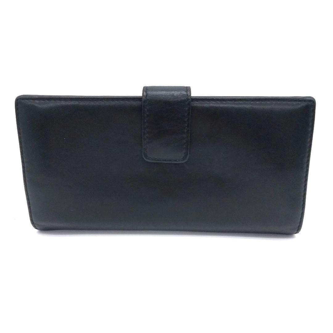 GUCCI 長財布 ハートクレスト ハートロゴ金具 可愛い 黒 208566