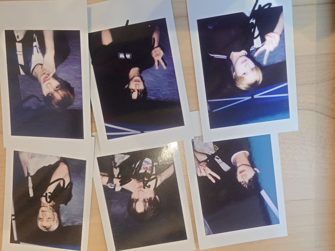 TWS 一直娱 yzy 北京 ペンサ ポラロイド 0824 6枚セット