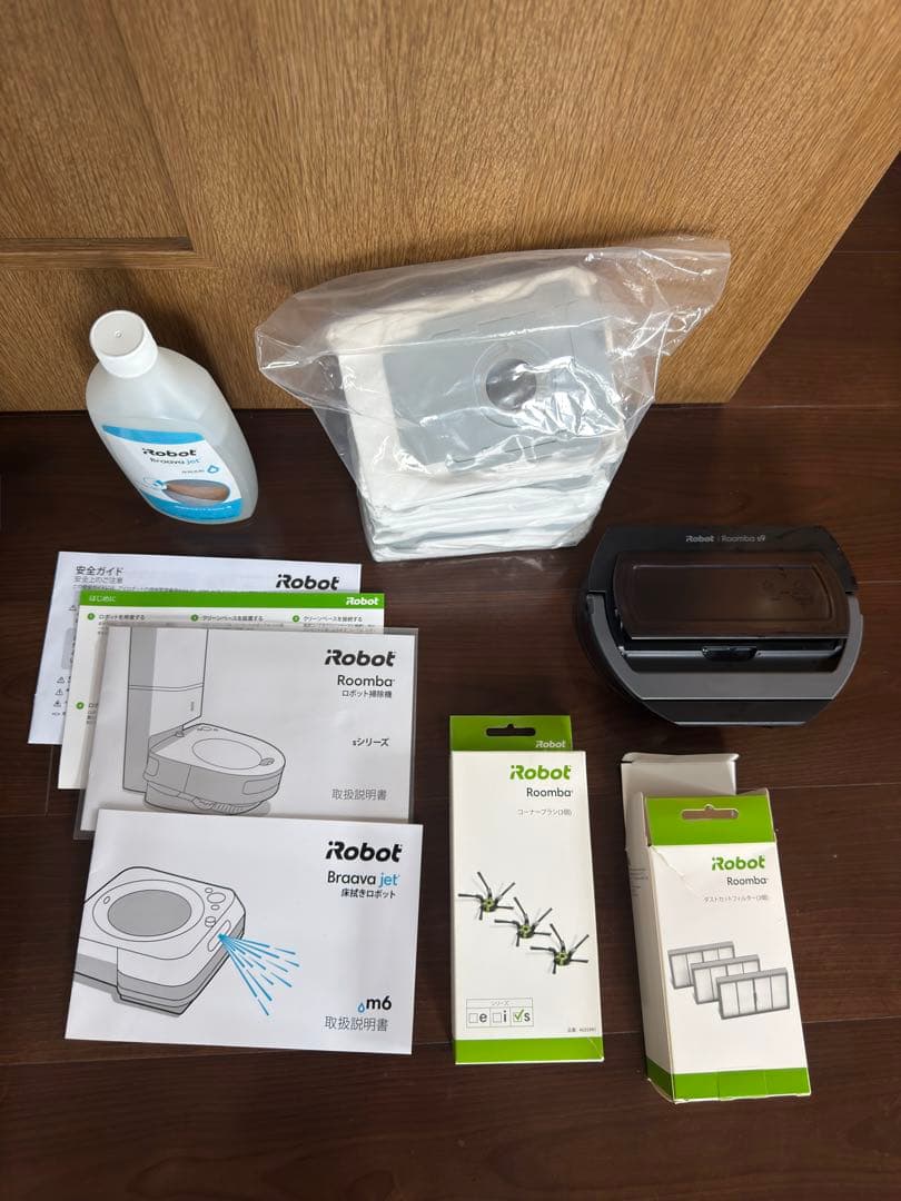 iRobot ルンバ s9+ ＆ Braava jet m6 セット｜付属品あり