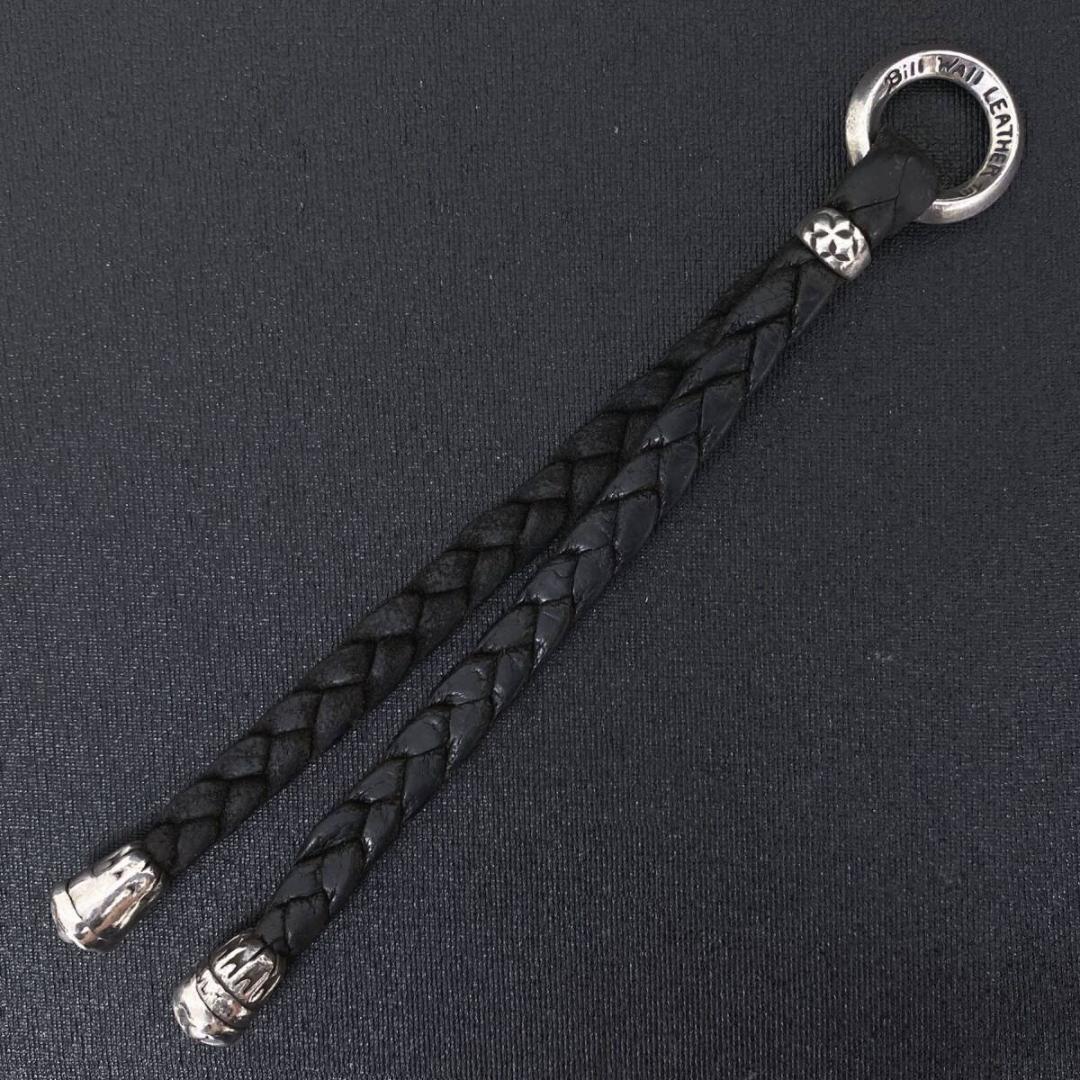 Bill Wall Leather シルバーリングボロチップ レザーキーホルダー