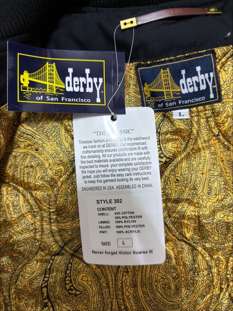 【希少】★新品未使用★ダービーオブサンフランシスコ　ベスト L 木村拓哉着用