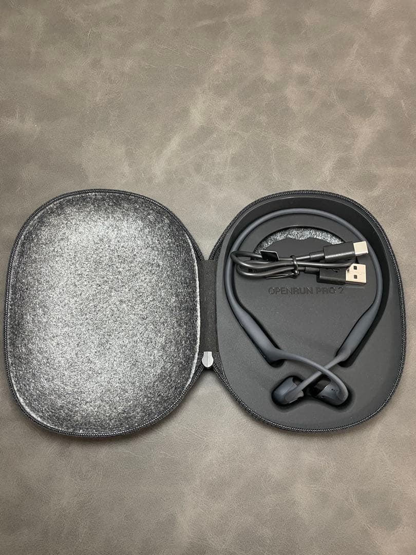 SHOKZ OPENRUN PRO 2 骨伝導イヤホン 美品