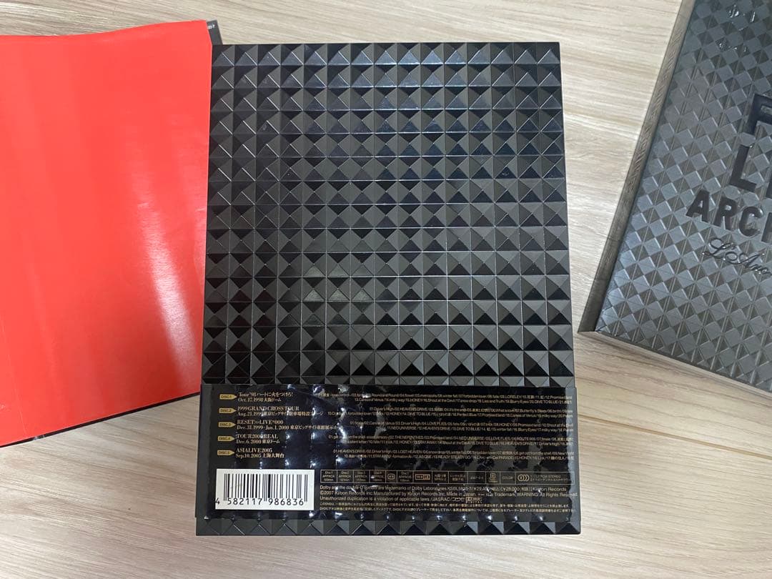 ラルク FIVE LIVE ARCHIVES 完全生産限定盤 DVD 美品