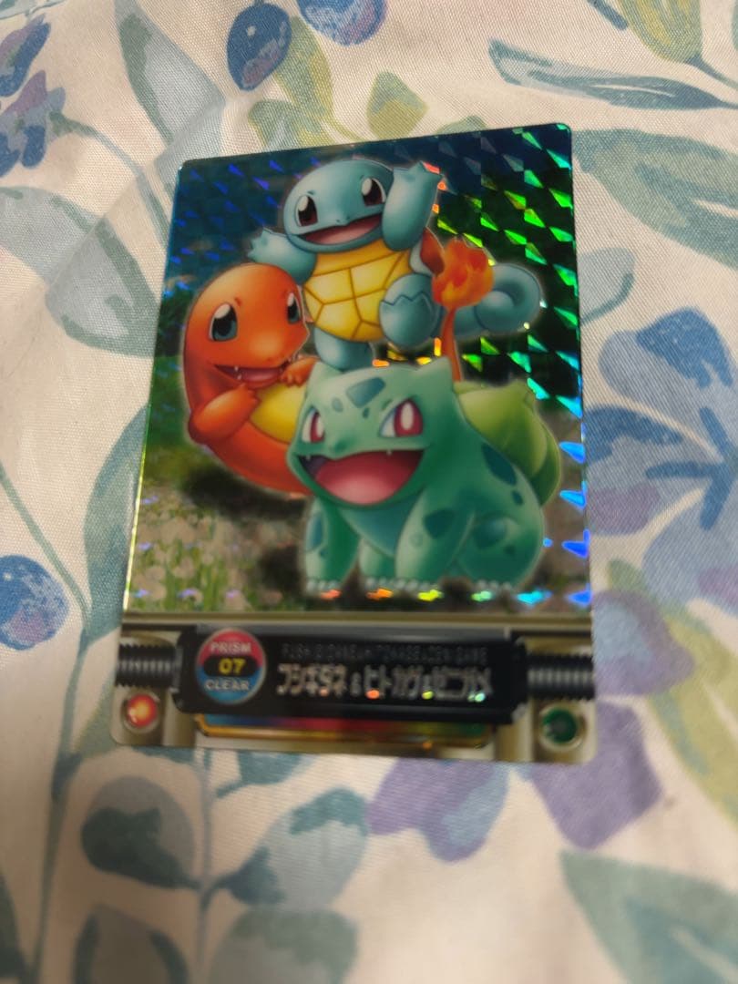 ポケットモンスター　ポケカ　ポケモン図鑑カード フシギダネ　キモリ