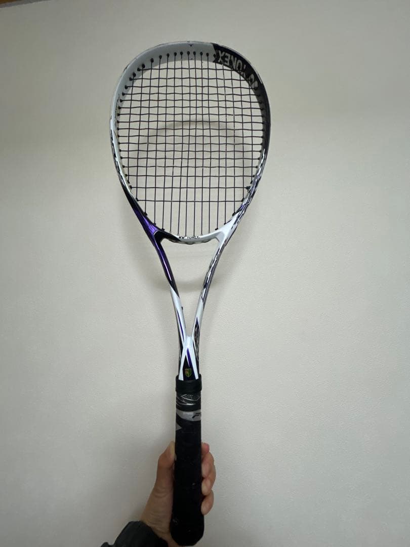 LIMITED 軟式テニスラケット ホワイト/パープル