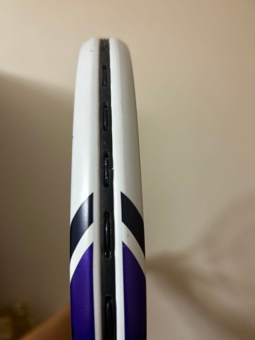 LIMITED 軟式テニスラケット ホワイト/パープル