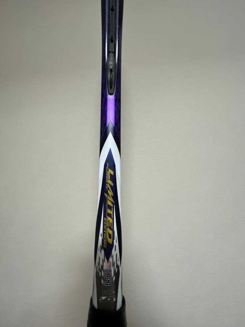 LIMITED 軟式テニスラケット ホワイト/パープル