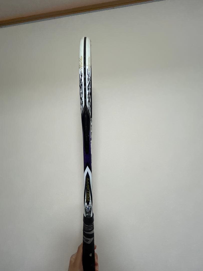 LIMITED 軟式テニスラケット ホワイト/パープル