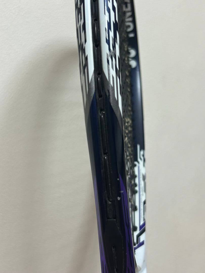 LIMITED 軟式テニスラケット ホワイト/パープル