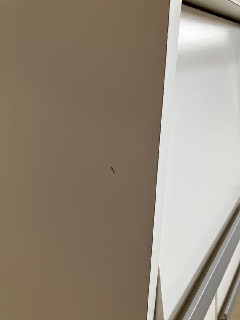 ディスプレイラック ホワイト 高さ123幅116奥行41cm ダメージ有り