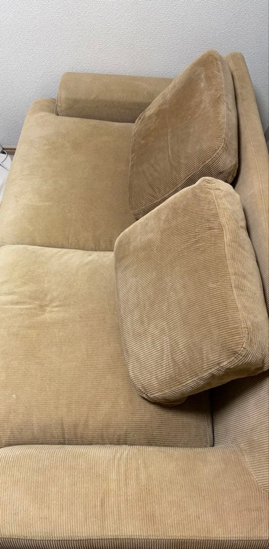 ウニコ　unico GREIG(グレイグ)　カバーリングソファ 2.5シーター