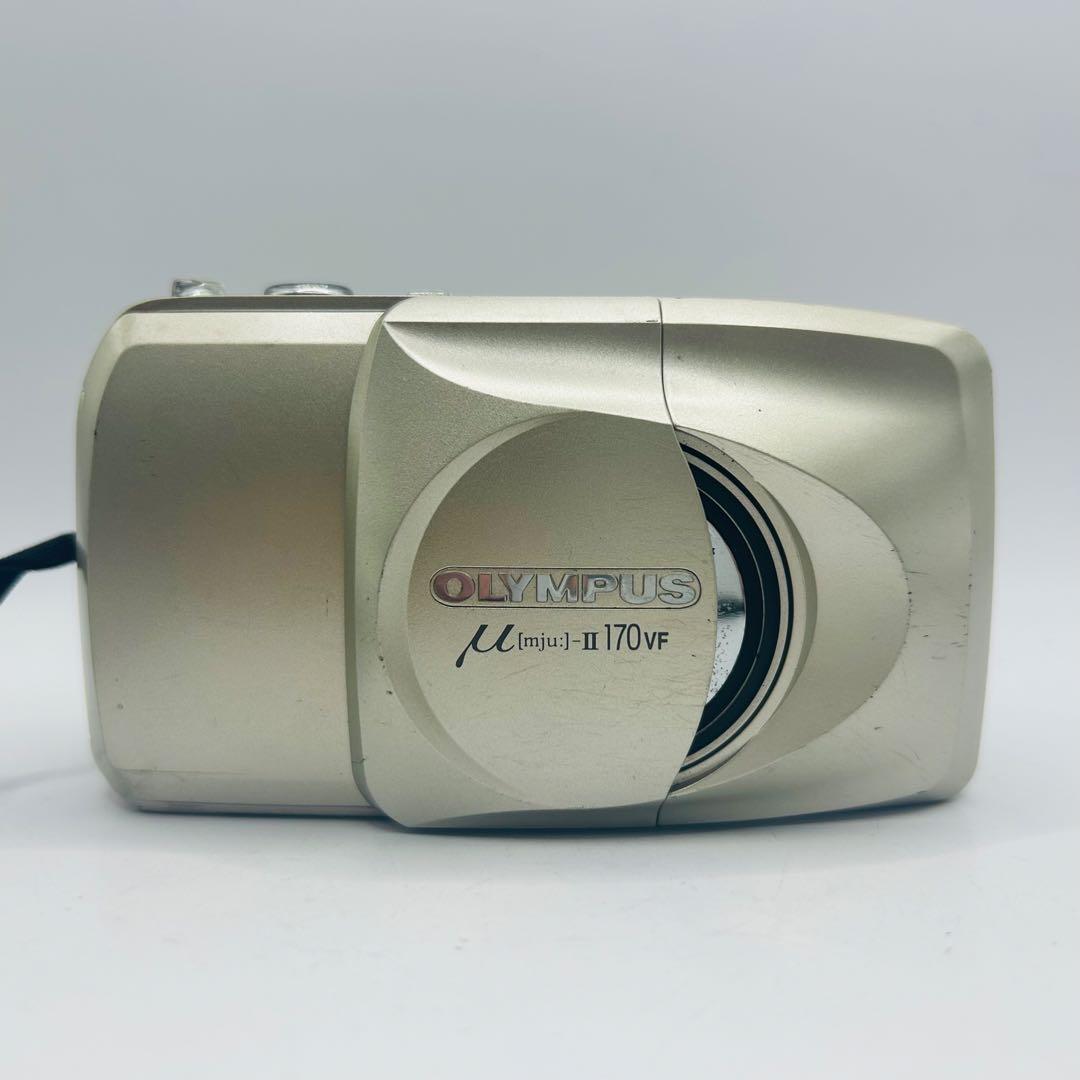 動作確認済　OLYMPUS μ-ii mju 170 VF フィルムカメラ