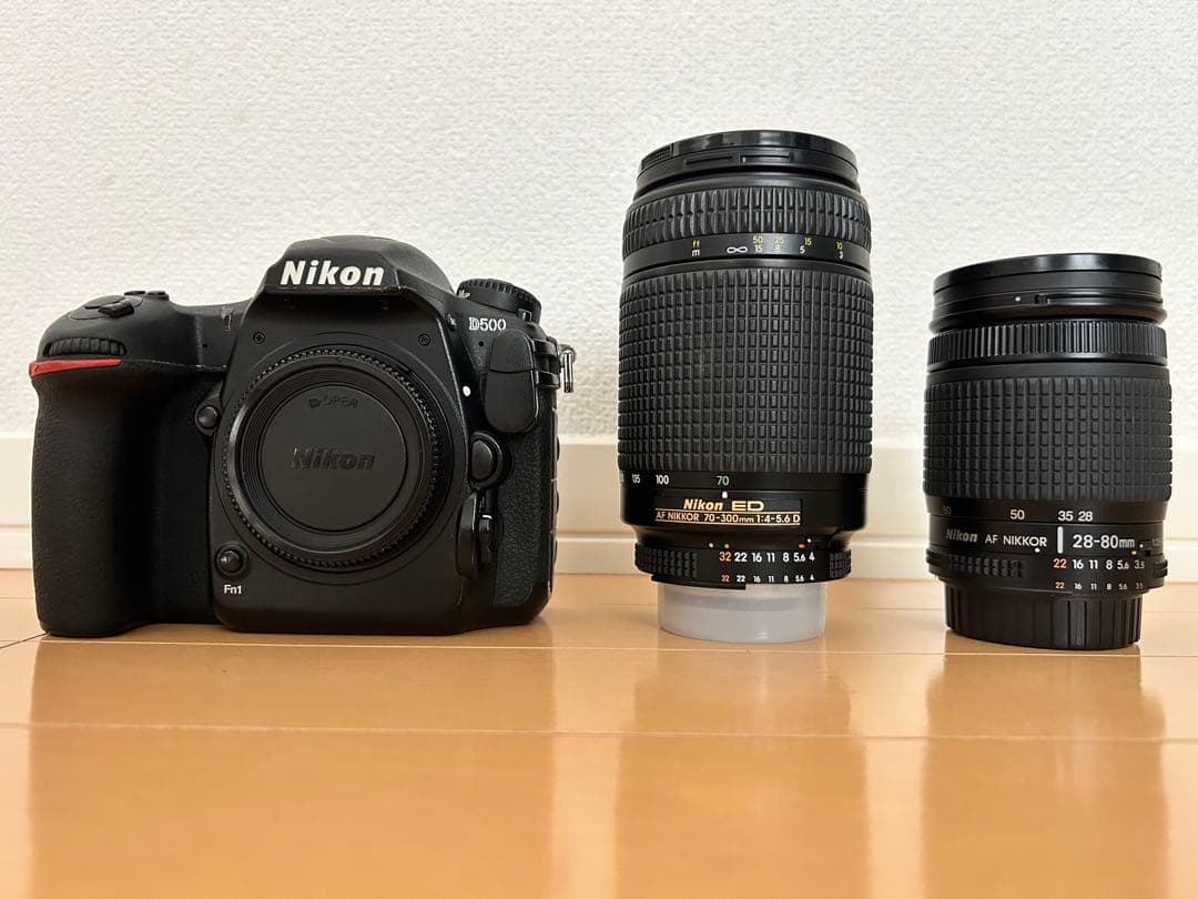 nicon d500(ショット数多め、値下げしてます。)