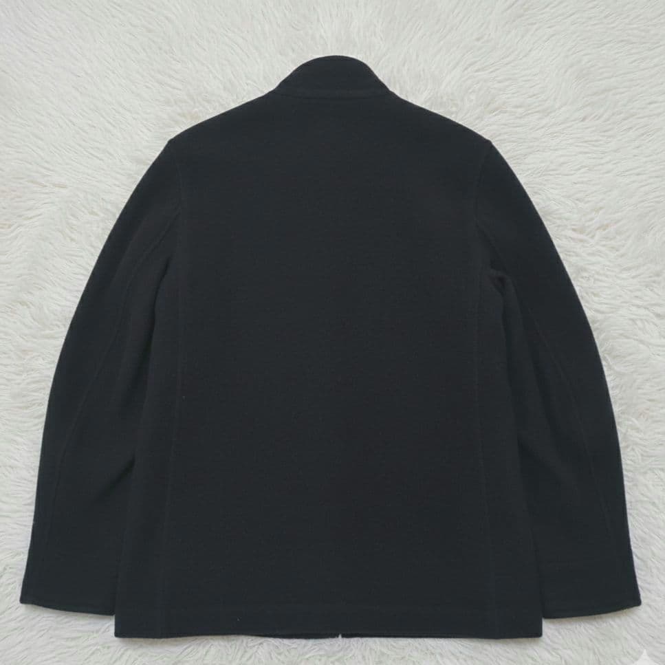 MHL.フェルト シェットランド ウール ジャケット テーラードジャケット　黒