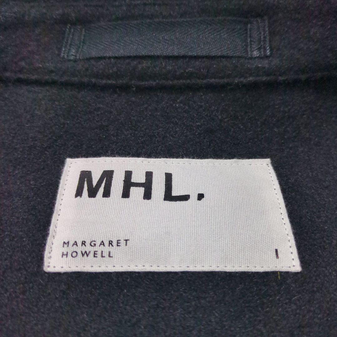 MHL.フェルト シェットランド ウール ジャケット テーラードジャケット　黒