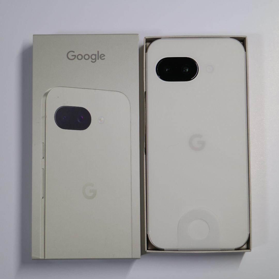 新品未使用 通電確認のみ Google Pixel9a ポーセリン SIMフリー