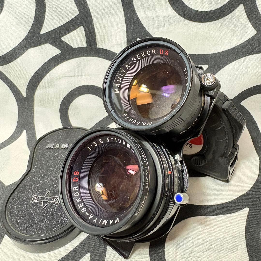 MAMIYA-SEKOR DS 105mmF3.5カメラレンズ No.50970