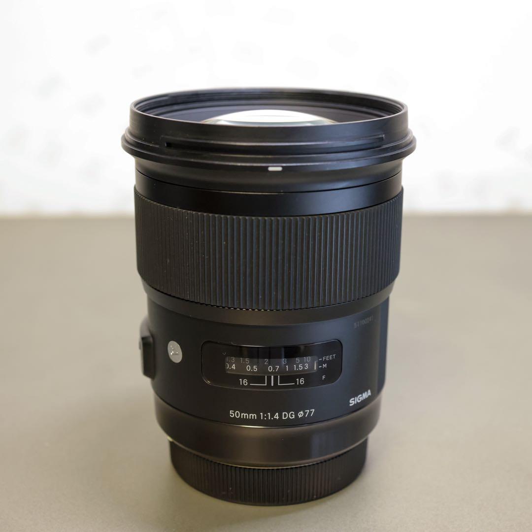 SIGMA 50mm F1.4DG DN ART EFマウントキヤノン用