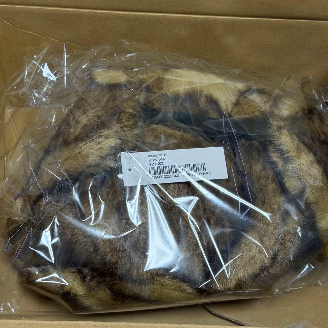 supreme Ushanka Hat Brown M/L 新品未使用