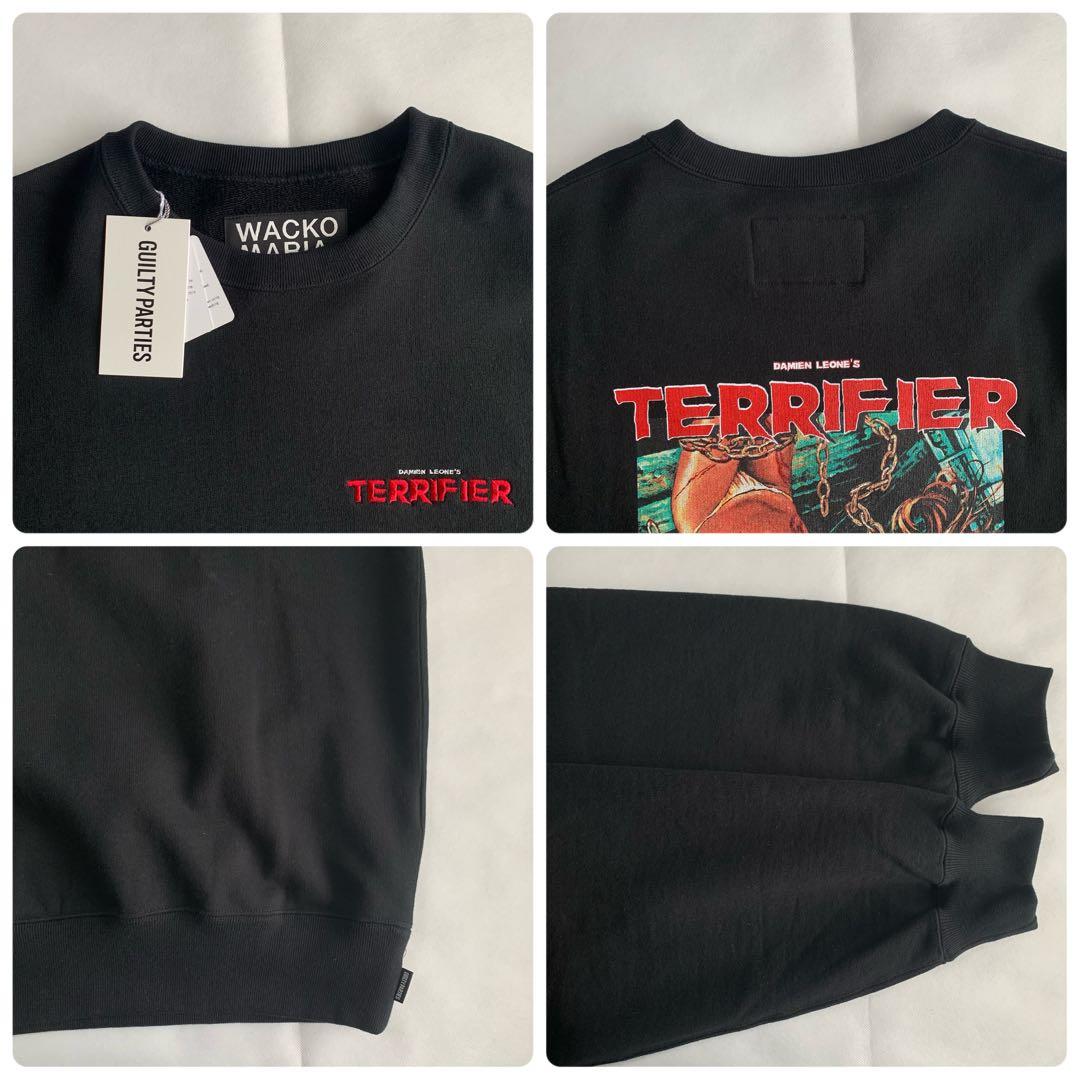黒L【WACKOMARIA】TERRIFIER SWEAT／新品タグ付／送料込