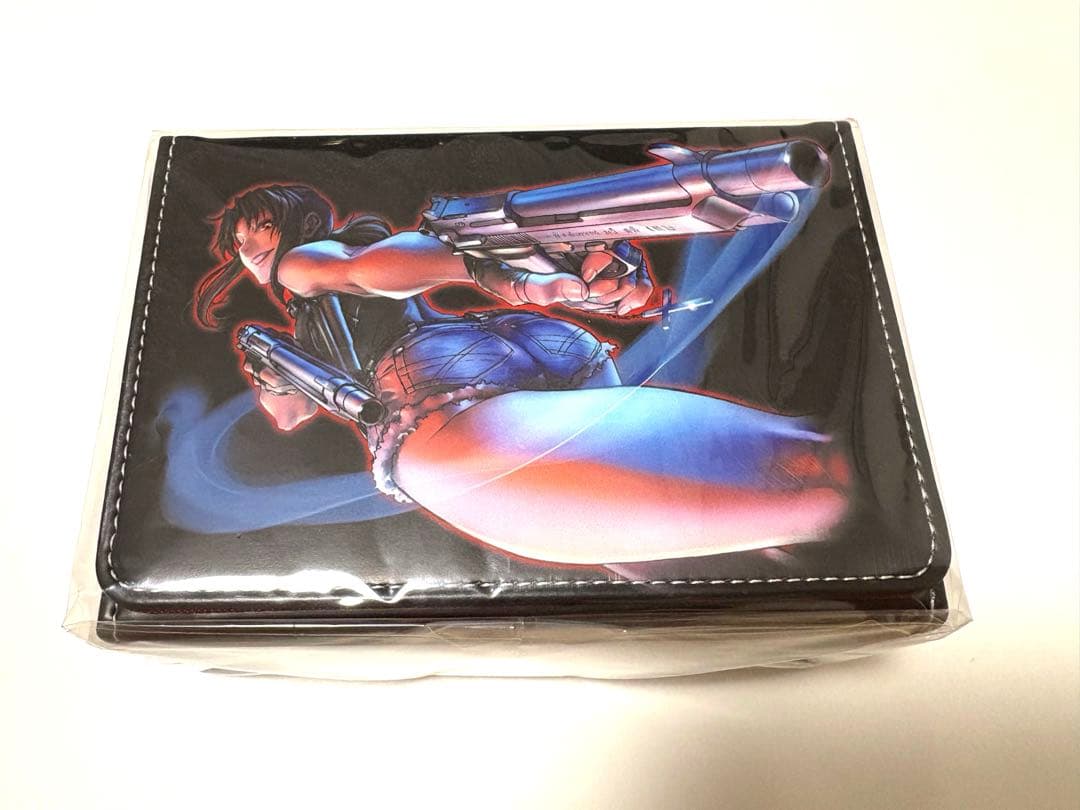 トレカアイテムくじ ブラックラグーン A賞 レヴィ 合皮製デッキケースW