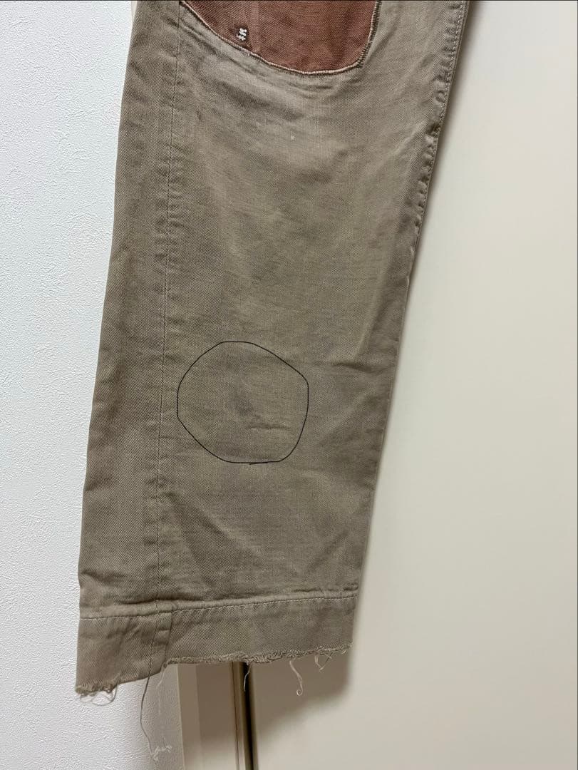 【値下げ中】KAPITAL キャピタル　ヴィンテージ加工　チノパン　2（M）