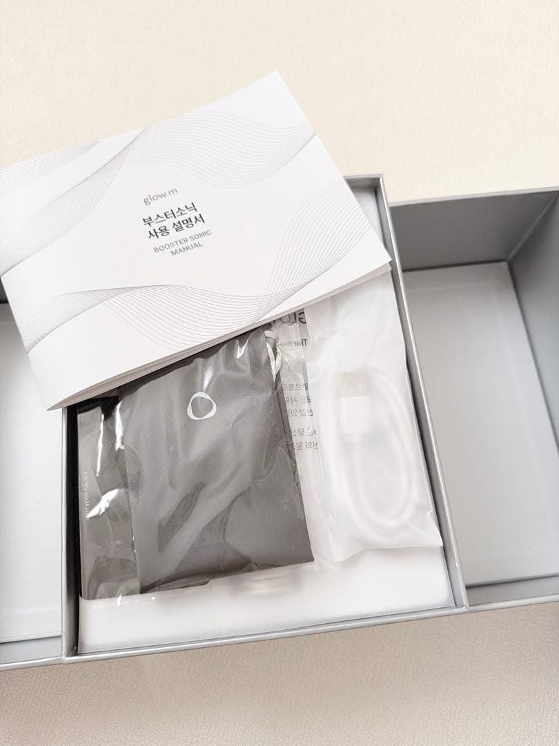 glow.m ブースターソニック 美顔器