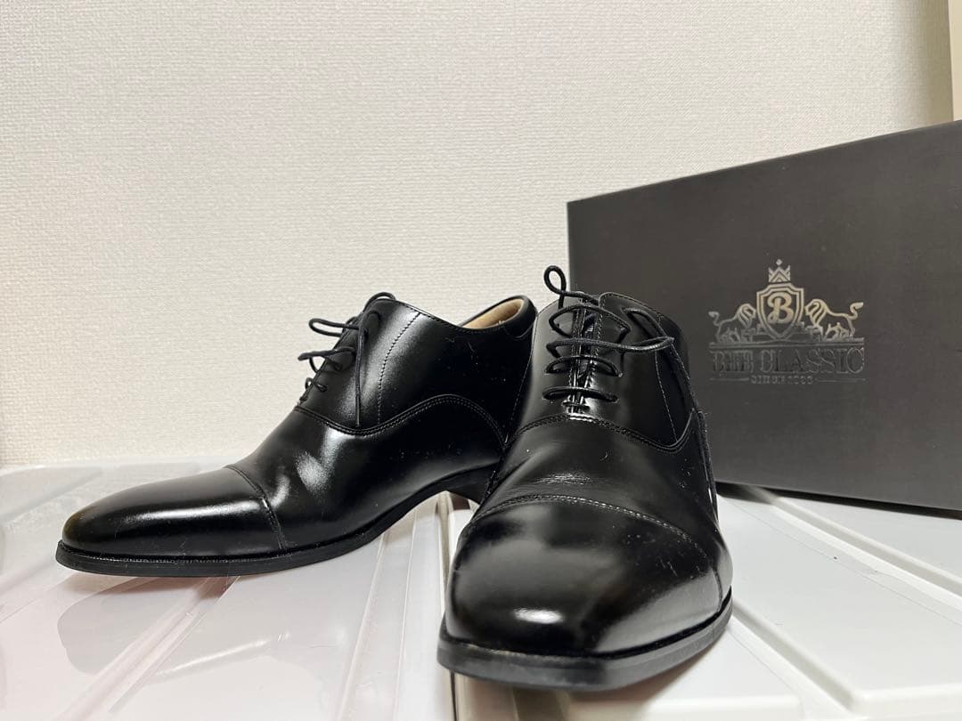 BEE CLASSIC ブラック シークレットブーツ(7cmup) 25.0cm