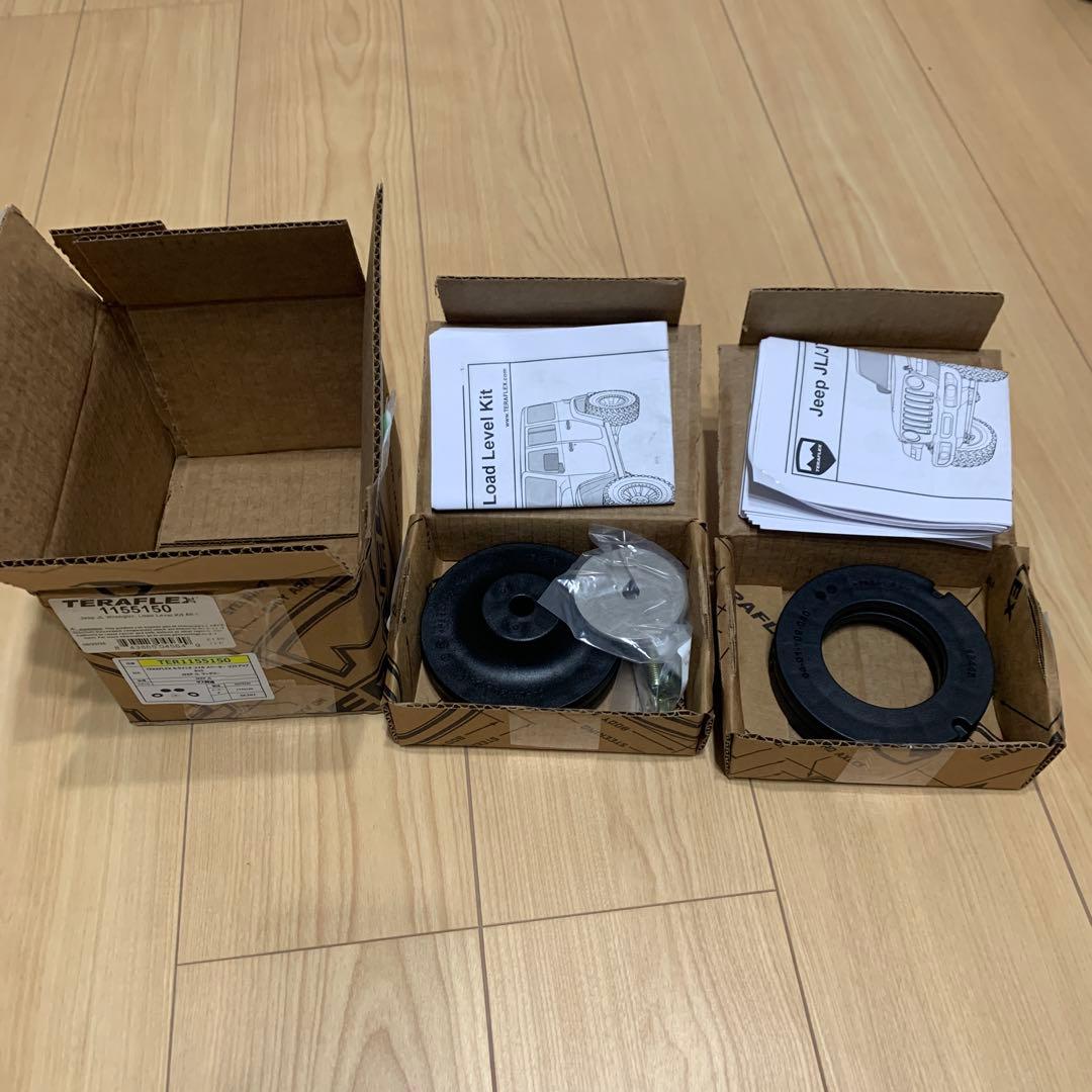 jeep ラングラー JLJT用 0.5インチスペーサー　テラフレックス　前後
