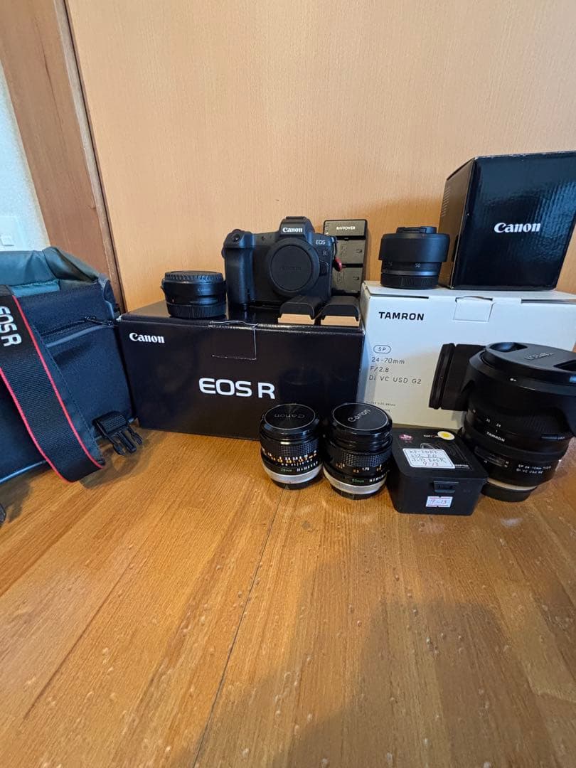 canon eosr まとめ売りのみ　フルセット