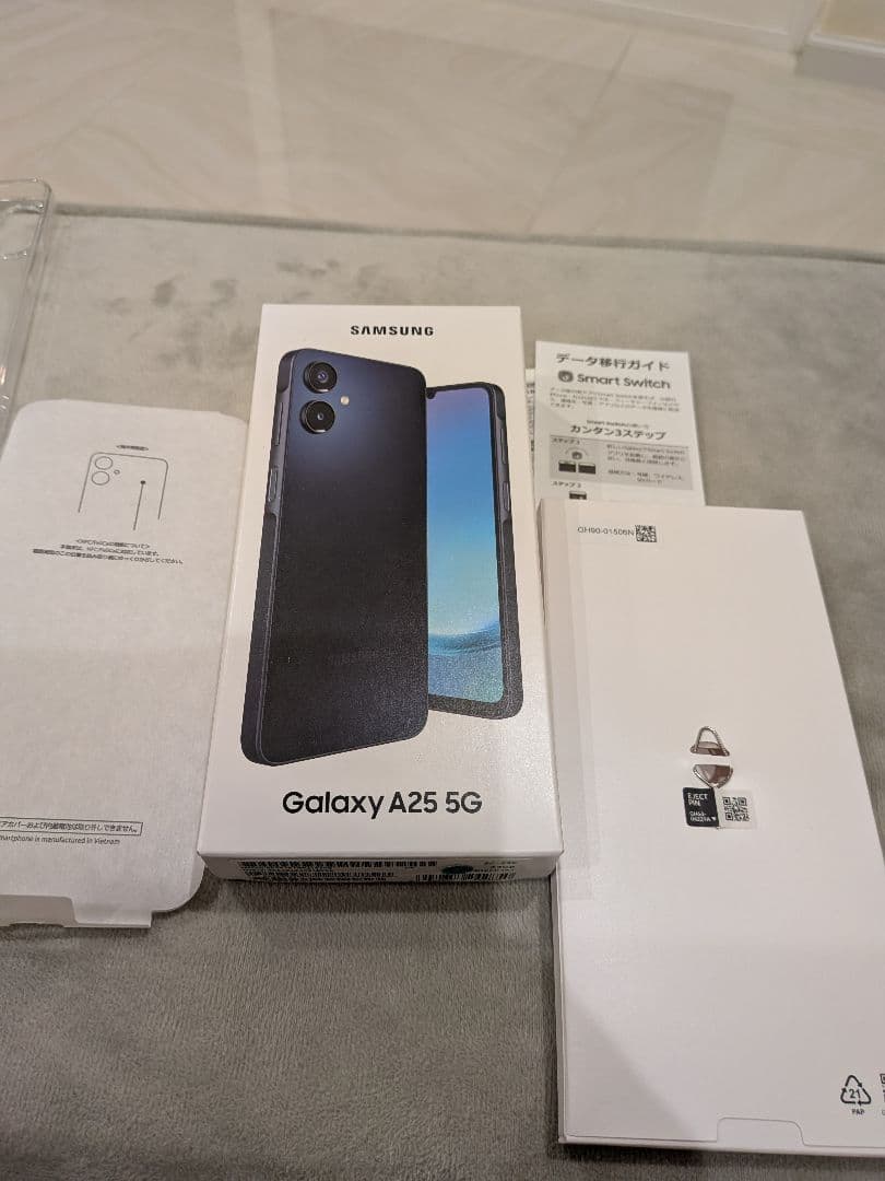 F*t様 Samsung Galaxy A25 5G 本体 クリアケース付き