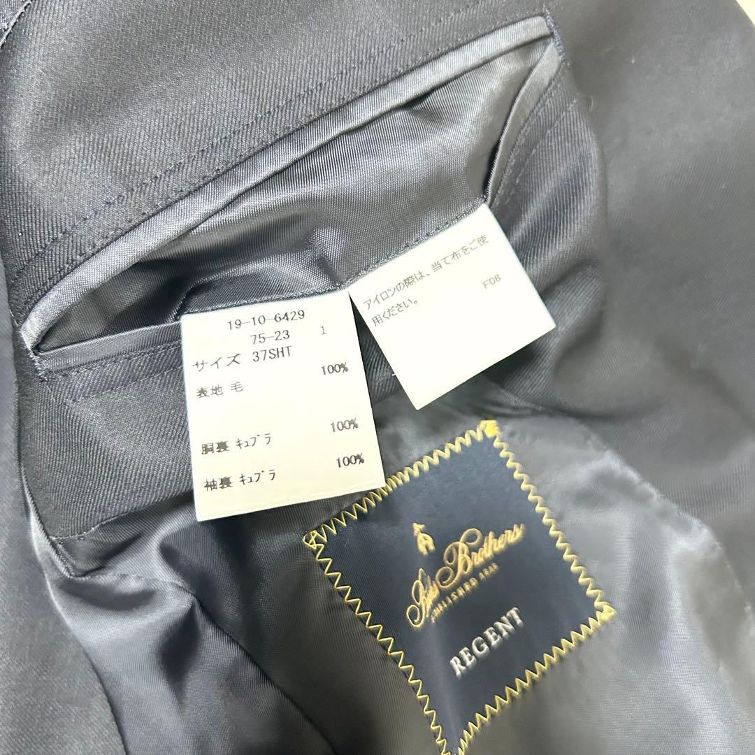 美品　ブルックスブラザーズ　カノニコ　紺ブレザー　テーラードジャケット　金ボタン