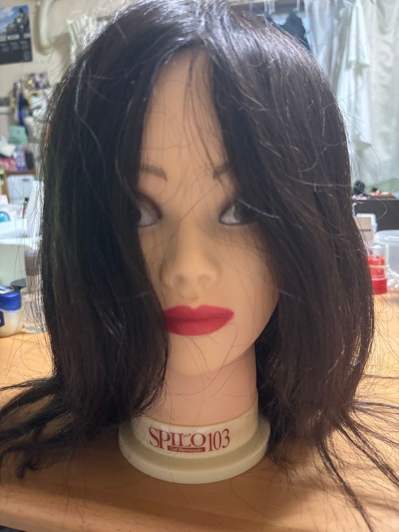 ＊s.rioi ＊SPILO 103 カットマネキン カット練習用　8体