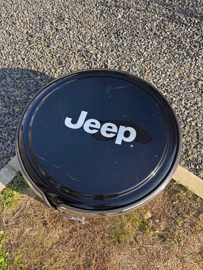 送料込　ジープ　ラングラーアンリミテッド　JK ハードカバー　スペアタイヤ