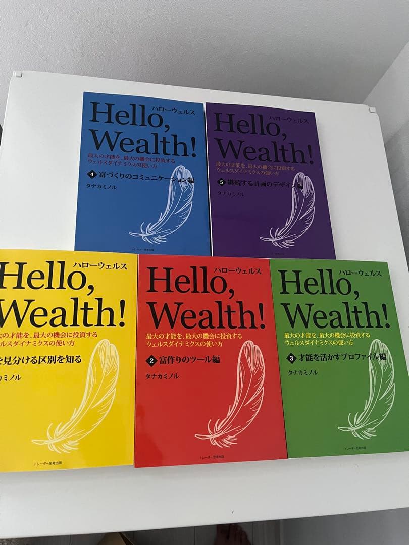 【非売品】ハローウェルス◆Hellow,Wealth!全5巻セット◆タナカミノル