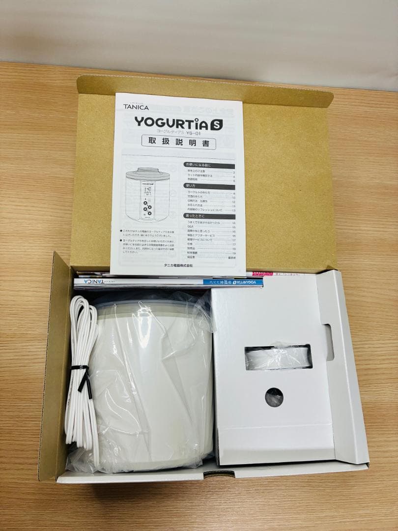 タニカ電器　YOGURTIA S ヨーグルティアS YS-01W ホワイト