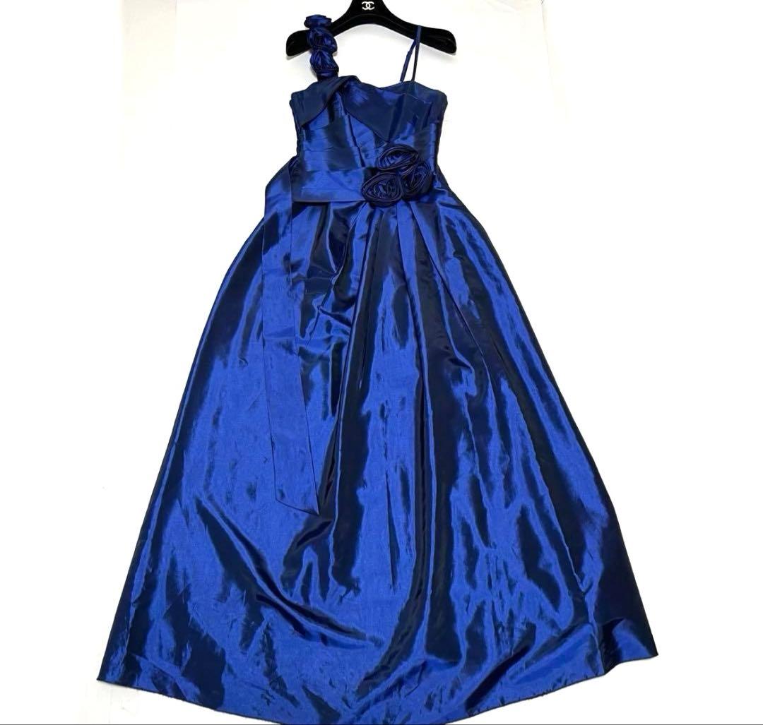 【美品】カラードレス パーティードレス 演奏会 ドレス ロングドレス