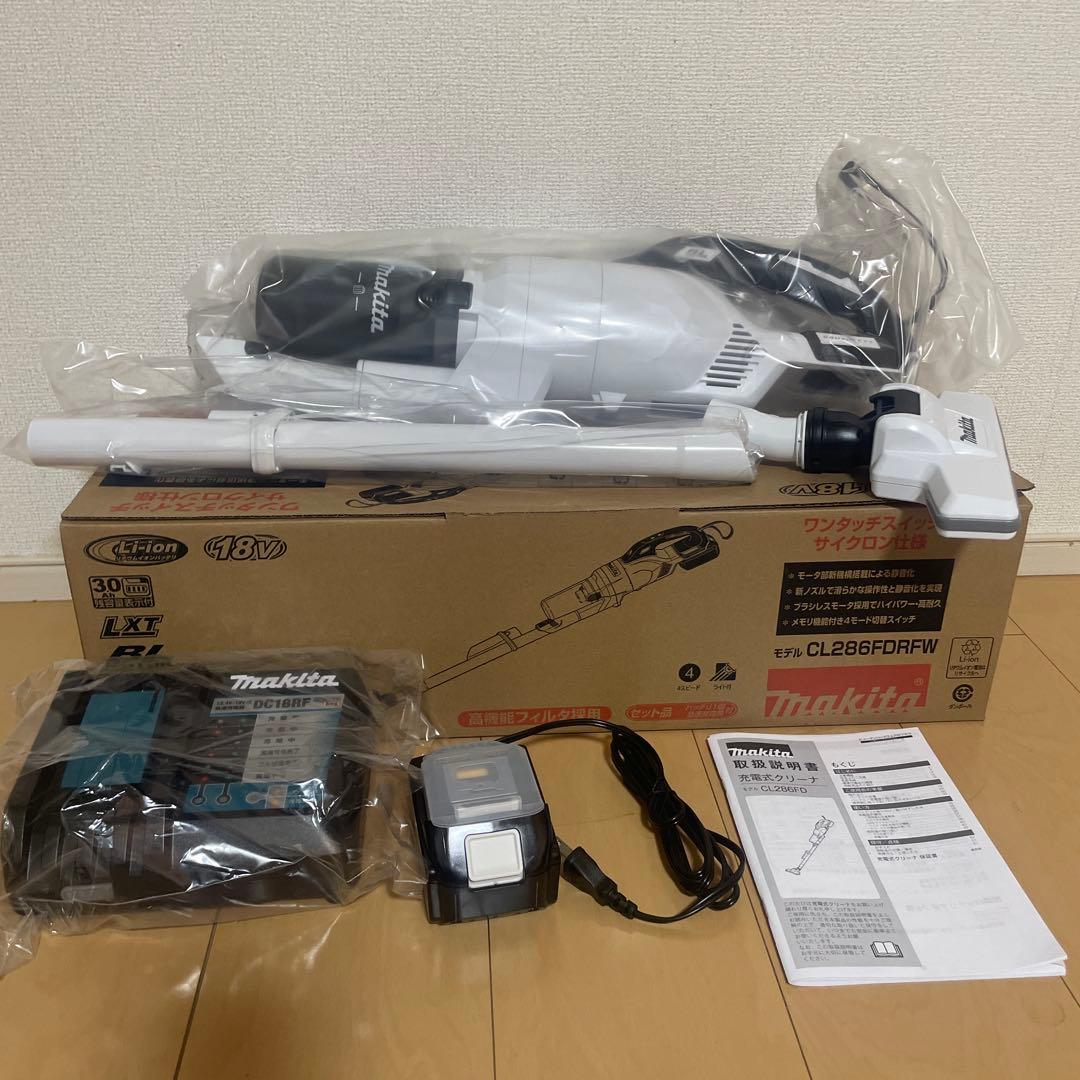 よ*わ様 新品 マキタ CL286FDRAW 充電式クリーナー バッテリー充電器