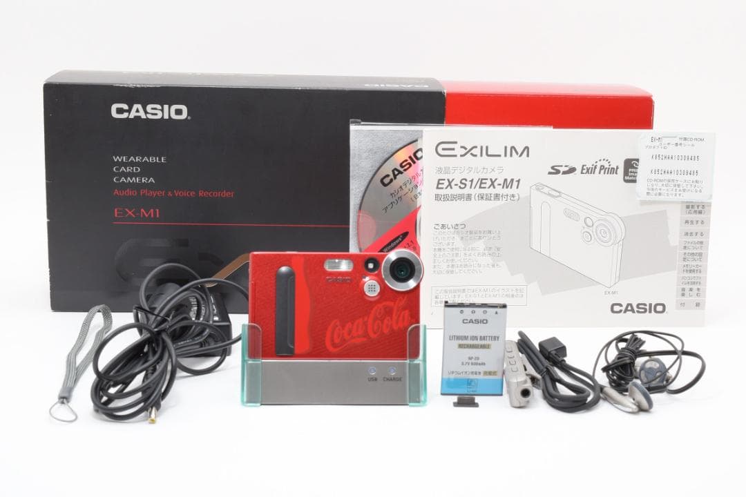 【完動品】希少品 CASIO EX-M1 Coca-Colaモデル非売品