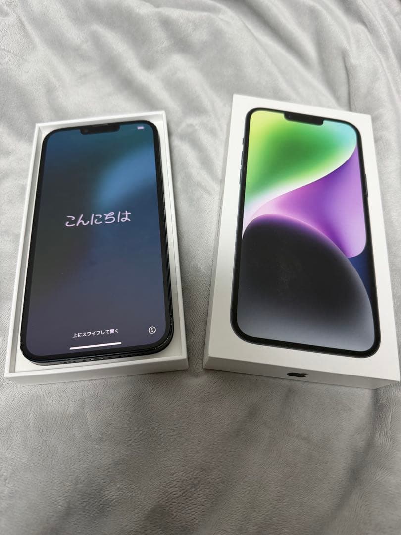 Apple iPhone 14 plusミッドナイト 本体 箱付き