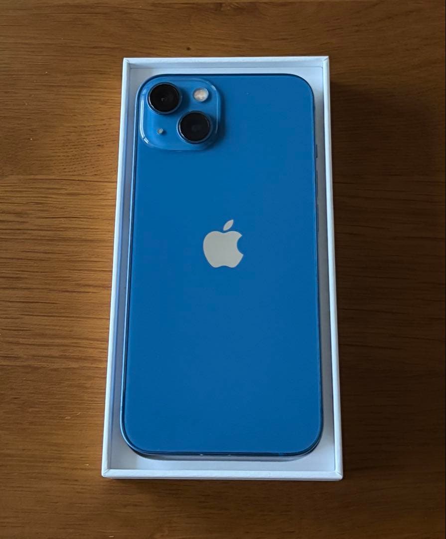 Apple iPhone 13 ブルー 6.1インチ 本体