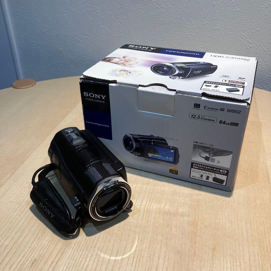 動作確認済⭐︎HDR-CX560V SONY デジタルHDビデオカメラレコーダー