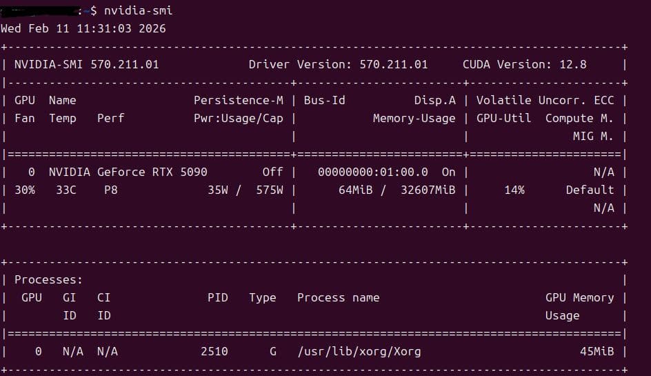 MSI RTX 5090 32G VENTUS 3X OC 動作済 24以内発送