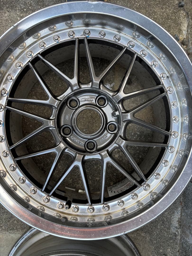 work レザックス　17インチ　2本　114.3 5穴9j+35