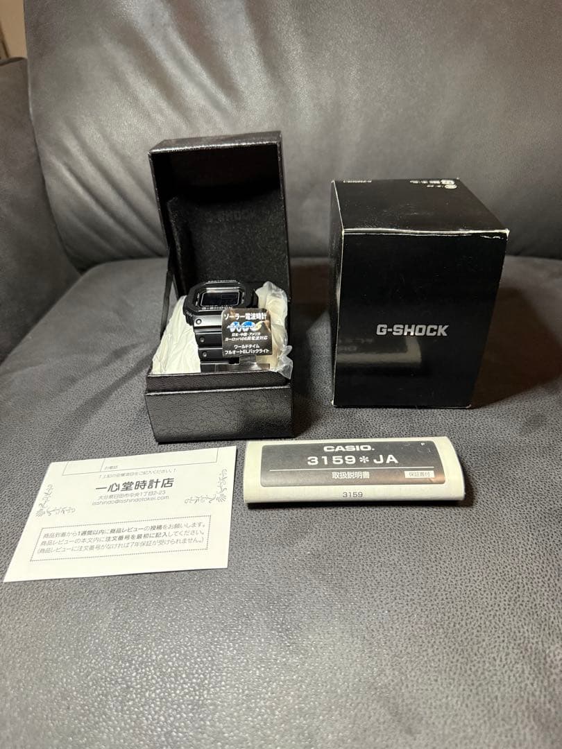 GW-M5610 付属品完備