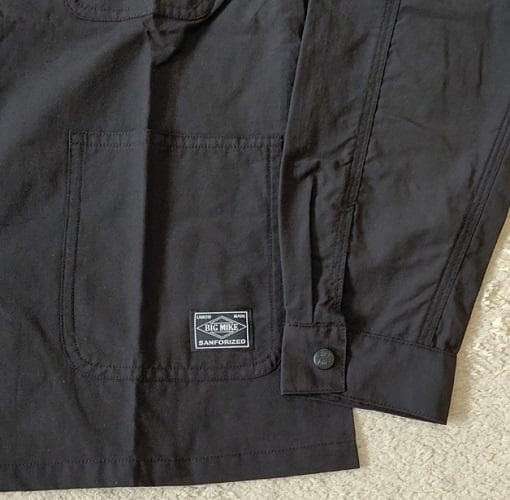 Lサイズ BIG MIKE ビッグマイク エンジニア ジャケット ブラック
