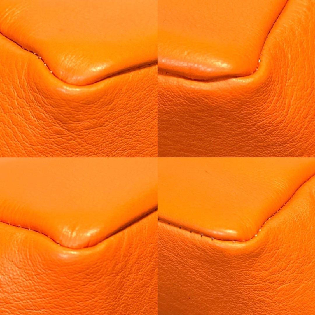 専用品HAMANO 濱野皮革工藝 オレンジ レザー トートバッグ