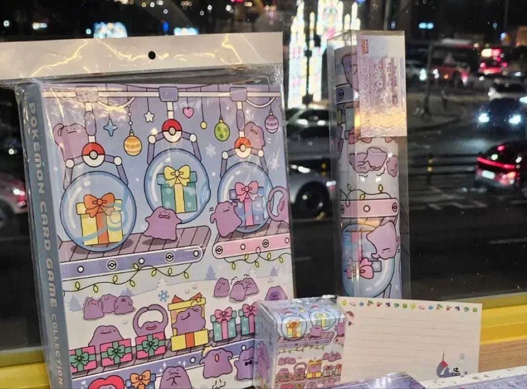 【韓国限定】メタモンプロジェクトポケカ サプライ メタモンピカチュウ 3点セット