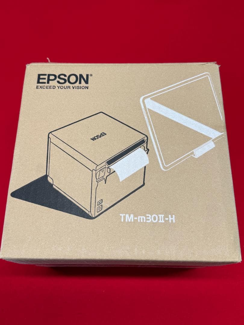 使用極少 EPSON TM-m30Ⅱ-H ブラック レシートプリンター ⑮