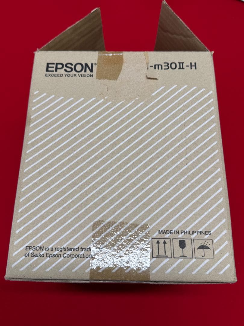 使用極少 EPSON TM-m30Ⅱ-H ブラック レシートプリンター ⑮